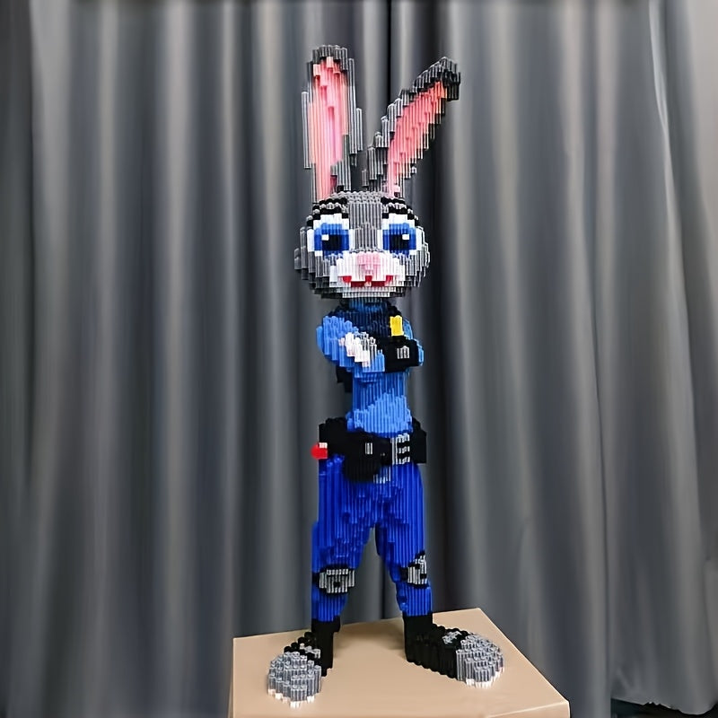 Officer Judy - 3D Puzzle Blocks Set 🚔🐰