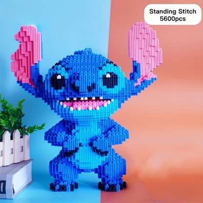 Stitch’s Cosmic Adventure - Cartoon Brick Set 💙🛸