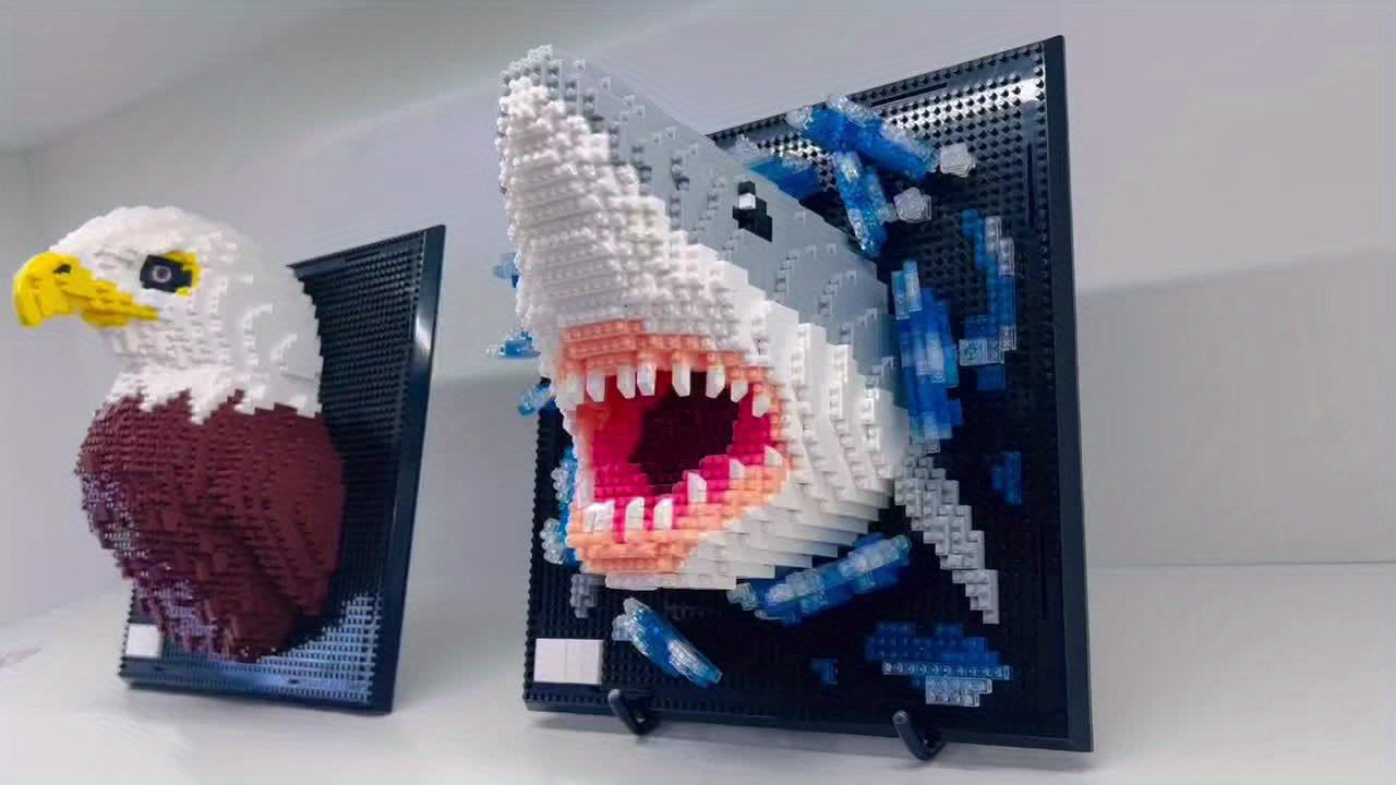 3D Wall Art - 2000+ PCS Creative Pixel Design 🖼️🎨